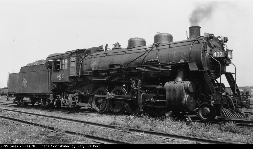 MILW 2-8-2 #432 - Milwaukee Road